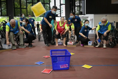 Seniors go for gold at NTUC Health’s Golden Games